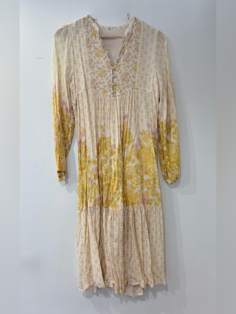 SPELL 🌼 Yellow Rose Boho Midi XS - Picture 7 of 12